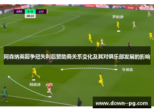 阿森纳英超争冠失利后赞助商关系变化及其对俱乐部发展的影响